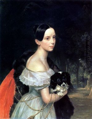 Portret van U M Smirnova 1840