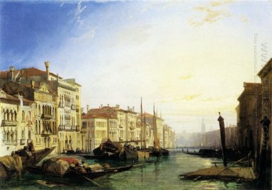 Venezia Canal Grande, Tramonto