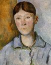 Retrato de señora Cezanne 3