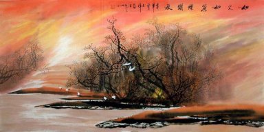 Tree - Lukisan Cina