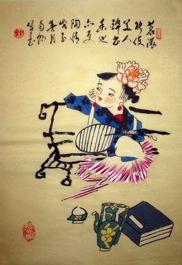 Barn - kinesisk målning
