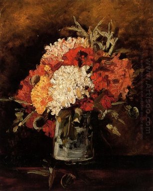 Vase With Carnations 1886