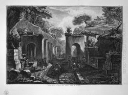 Lihat Of The Port Of The Ancient City Of Pompeii Desain L Desp