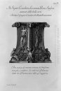Antico altare in marmo nel Palazzo della Farnesina