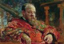 Retrato de N V Delyarov 1910