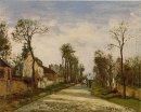 die Straße nach Versailles bei louveciennes 1870