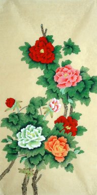 Peony - Pintura Chinesa