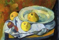Plate Of Apples