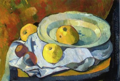 Plate Of Apples