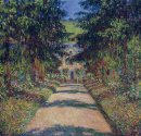 Pathway Dans le jardin de Monet à Giverny