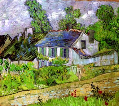 Houses In Auvers 1890