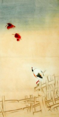 Oiseaux - Peinture chinoise