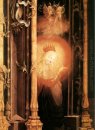 Die Jungfrau Illuminated Detail vom Konzert von Engeln von Th