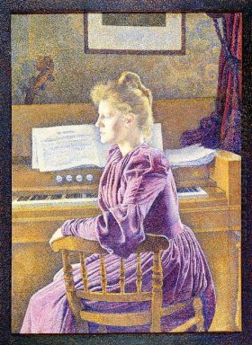 Maria Sethe En El Harmonium 1891