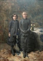 Systrarna av målaren Schlobach 1884