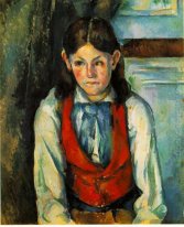 Garçon au gilet rouge 1890 2
