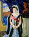 Portret van de Grand Duchess Maria Pavlovna 1911