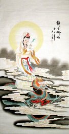 Guanshiyin, Guanyin - Lukisan Cina