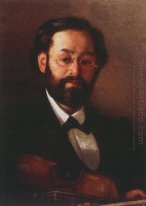 Retrato de violinista V. G. Walter