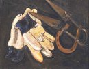 Gärtner Handschuhe und Scheren