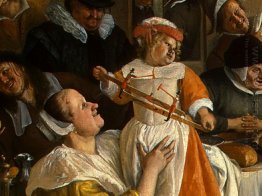 Dansande Par Detail 1663 10