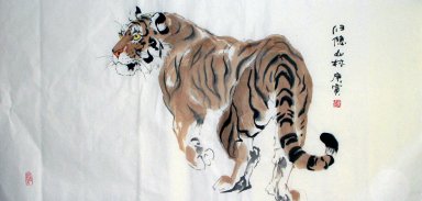 Tiger - la pintura china