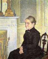 Retrato de señora Charles Maus 1890