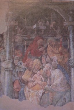 Affresco nella Karmeliterkloster, Francoforte sul Meno