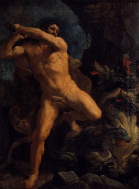 Hércules vence el Hydra de Lerma 1620