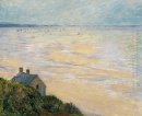 The Hut em Trouville Low Tide 1881