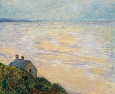 La Capanna A Trouville Bassa Marea 1881