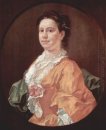 Porträt von Frau Salter 1744