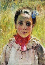 Menina no campo