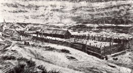 Peixes de secagem Barn 1882