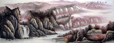 Montaña y agua - la pintura china