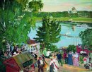 Promenade Along The Volga 1909