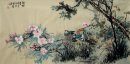 Oiseaux et fleurs - Peinture chinoise