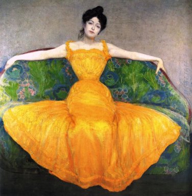 Lady in Yellow Dress