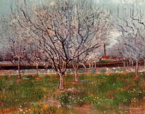 Orchard I Blossom Plum Trees 1888