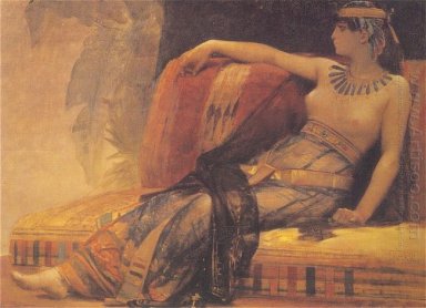 Cleopatra, preparatory study for \'Cleopatra Testing Poisons on t