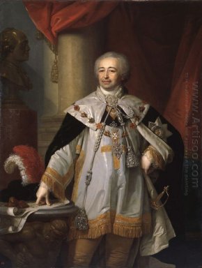 Retrato de príncipe A B Kurakin 1799