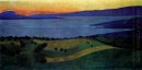 O Efeito Leman Lake Of The Evening 1900