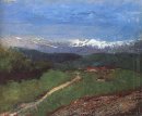 Landschap in de Alpen (gezien vanuit de Rax)