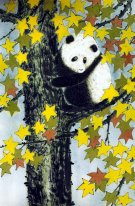 Panda - Pittura cinese