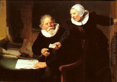 Jan Rijcksen e sua moglie, Griet Jans (\'\' il costruttore e il su