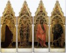 Two saints from the Quaratesi Polyptych: St. Mary Magdalen and S
