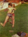 Ragazzi breton wrestling 1888