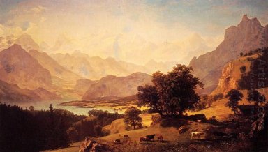Berner Alpen so nahe kusmach 1859 gesehen