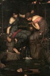 Nymphs Mencari Kepala Of Orpheus 1900