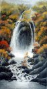 Waterval - Chinees schilderij